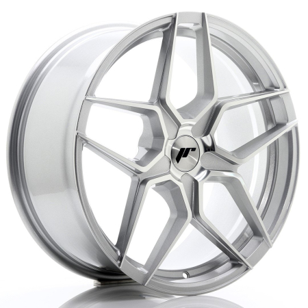 JR Wheels JR34 19x8,5 ET20-40 5H BLANK Silver Machined Face JR3419855X2074SM