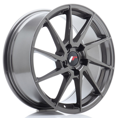 JR Wheels JR36 18x8 ET45 5x112 Hyper Gray JR3618805L4566HG