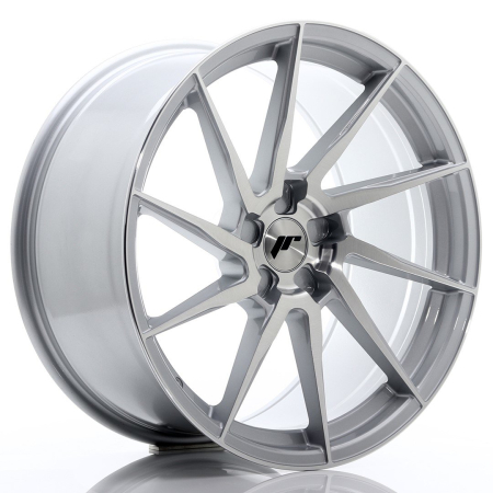 JR Wheels JR36 20x10 ET20-45 5H BLANK Silver Brushed Face JR3620105X2074SBF