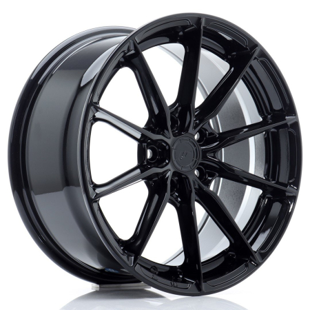 JR Wheels JR37 17x8 ET40 5x112 Glossy Black JR3717805L4066GB