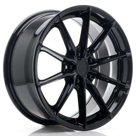 JR Wheels JR37 18x8 ET45 5x112 Glossy Black JR3718805L4566GB