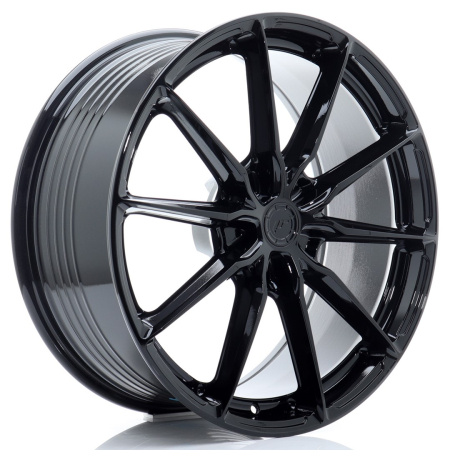 JR Wheels JR37 21x10 ET10-64 5H BLANK Glossy Black JR372110F15X1074GB