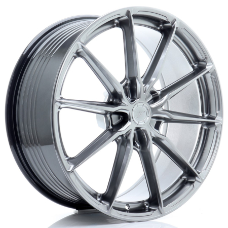 JR Wheels JR37 21x10 ET10-64 5H BLANK Hyper Black JR372110F15X1074HB