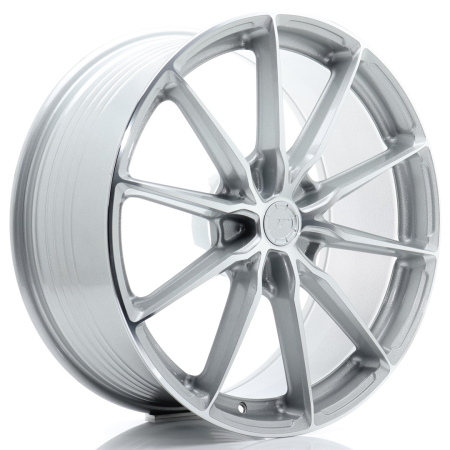 JR Wheels JR37 21x9,5 ET10-58 5H BLANK Silver Machined JR372195F15X1074SM