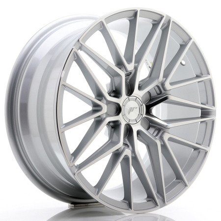 JR Wheels JR38 18x8 ET42 5x112 Silver Machined Face JR3818805L4266SM