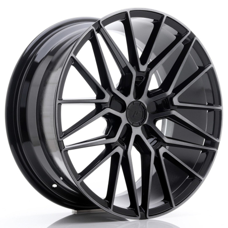 JR Wheels JR38 20x9 ET35 5x112 Black Brushed w/Tinted Face JR3820905L3566GBBF