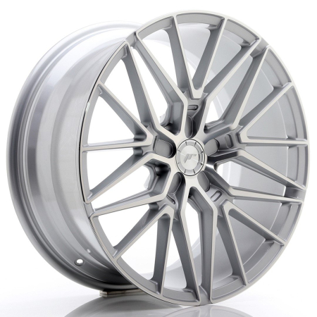 JR Wheels JR38 20x9 ET20-45 5H BLANK Silver Machined Face JR3820905X2072SM