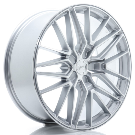 JR Wheels JR38 21x9 ET10-52 5H BLANK Silver Machined JR382190F15X1074SM