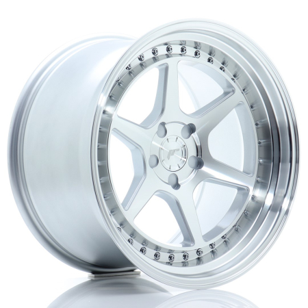 JR Wheels JR43 18x10,5 ET15-22 5H BLANK Silver w/Machined Face JR4318105F35X1572SM