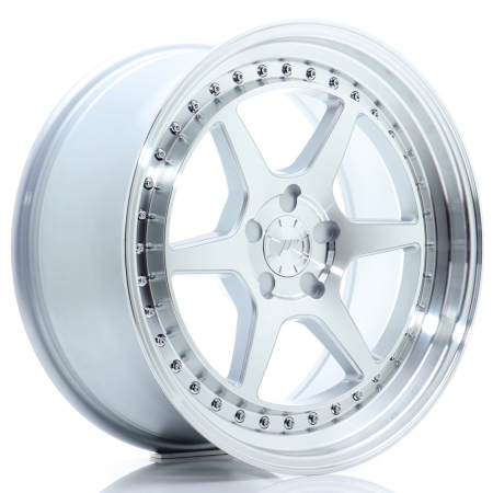 JR Wheels JR43 18x8,5 ET15-35 5H BLANK Silver w/Machined Face JR431885F15X1572SM