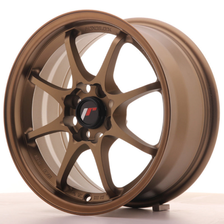 JR Wheels JR5 15x7 ET35 4x100 Dark Anodized Bronze JR515704H3573DABZ