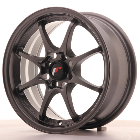 JR Wheels JR5 15x7 ET35 4x100 Matt Gun Metal JR515704H3573GMM