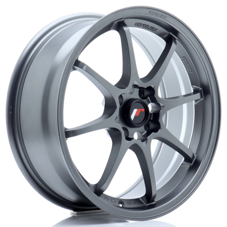 JR Wheels JR5 17x7 ET25 4x108 Matt Gun Metal JR517704F2565GMM