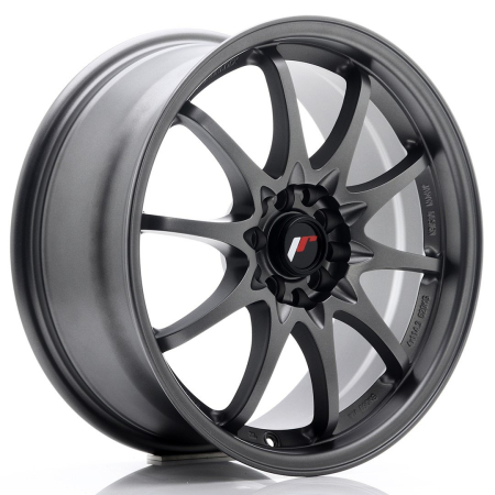 JR Wheels JR5 17x7,5 ET35 5x100/114,3 Matt Gun Metal JR5177553573GMM