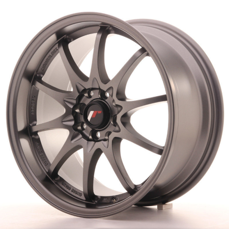 JR Wheels JR5 17x8,5 ET35 5x100/114,3 Matt Gun Metal JR5178553573GMM