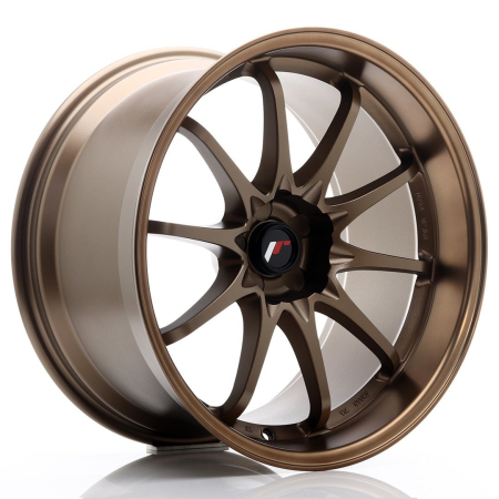 JR Wheels JR5 19x10.5 ET12 5H BLANK Dark Anodized Bronze JR519055X1274DABZ