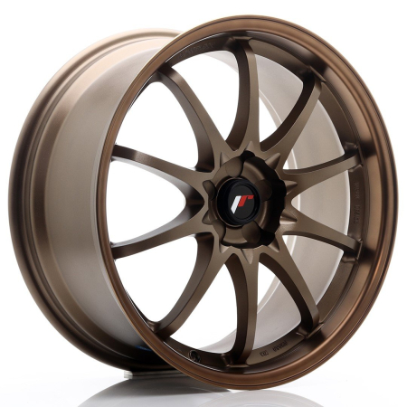 JR Wheels JR5 19x8.5 ET43 5H BLANK Dark Anodized Bronze JR519855X4374DABZ