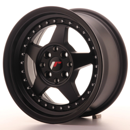 JR Wheels JR6 15x7 ET35 4x100/114 Matt Black JR6157043567BF