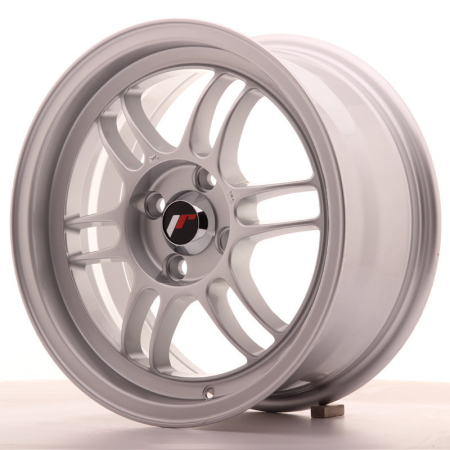 JR Wheels JR7 15x7 ET38 4x100 Silver JR715704H3873S