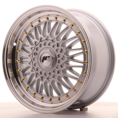 JR Wheels JR9 17x7,5 ET35 4x100/114 Silver w/Machined Lip JR9177543574S