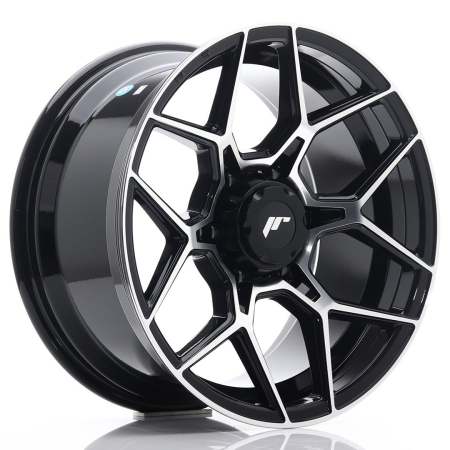 JR Wheels JRX9 18x9 ET18 6x139.7 Gloss Black Machined Face JRX918906Z18110GBM