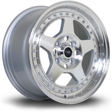 Rota Kyusha 15x7&quot; 4x100 ET38 PFSilver wheels KYUS7015C1P38RFPS0671