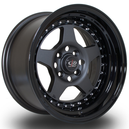 Rota Kyusha 15x8&quot; 4x100 ET0 FGMBlack wheels KYUS8015C1P00PCFGH0671