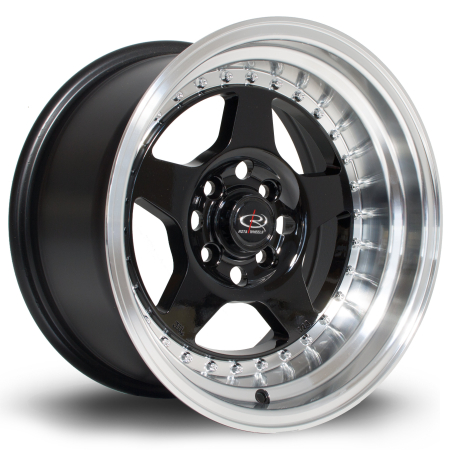 Rota Kyusha 15x8&quot; 4x100 ET0 RLBlack wheels KYUS8015C1P00RLYB0671