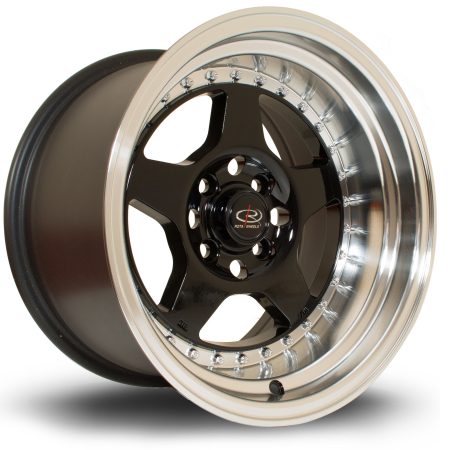 Rota Kyusha 15x9&quot; 4x100 ET0 RLBlack wheels KYUS9015C1P00RLYB0671