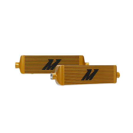 Mishimoto universal intercooler, J-Line, gold MMINT-UJG