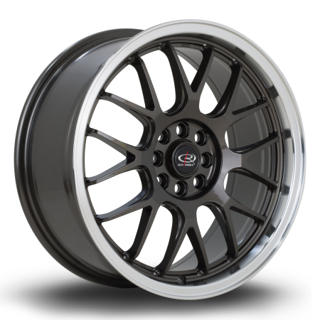 Rota MXR 17x7.5&quot; 4x108/4x100 ET40 RLGunmetal wheels MXRF7517BCP40RLGM0730