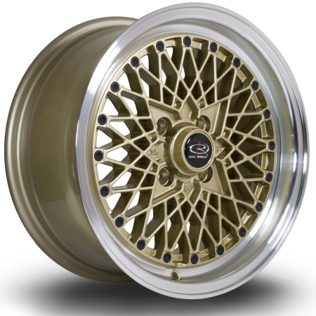 Rota OSMesh 15x7&quot; 4x100 ET30 RLGold wheels OSME7015C1P30RLPG0671