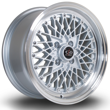 Rota OSMesh 15x7&quot; 4x100 ET30 RLSilver wheels OSME7015C1P30RLPS0671