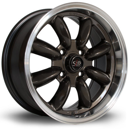 Rota RB 15x7&quot; 4x110 ET04 RLGunmetal wheels RB157015J1P04RLGM0730