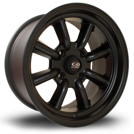 Rota RKR 15x8&quot; 4x108 ET0 FBlack wheels RKR18015B1P00PCFB0730