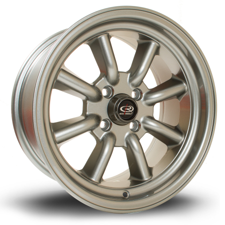 Rota RKR 15x8&quot; 4x100 ET10 Steelgrey wheels RKR18015C1P10PCSG0671