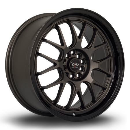 Rota MXR 18x8.5&quot; 5x114.3/5x100 ET44 FGMBlack wheels MXRF8518DOP44PCFGH0730