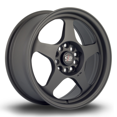 Rota Slip 16x7&quot; 5x114.3 ET40 FBlack2 wheels SLIP7016D1P40PCFB20730