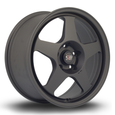 Rota Slip 17x8&quot; 5x114.3 ET48 FBlack2 wheels SLIP8017D1P48PCFB20730