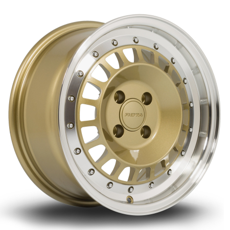 Rota Speciale 15x7&quot; 4x100 ET20 RLGold wheels COM27015C1P20RLPG0671