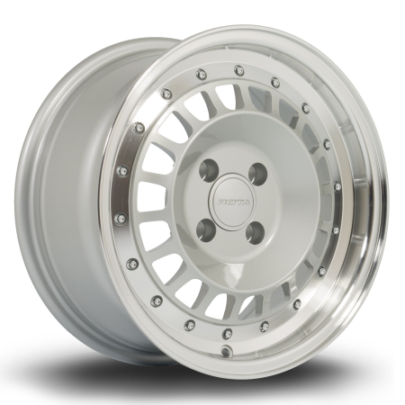 Rota Speciale 15x7&quot; 4x100 ET35 RLSatinSilver wheels COM27015C1P35RLSH0671