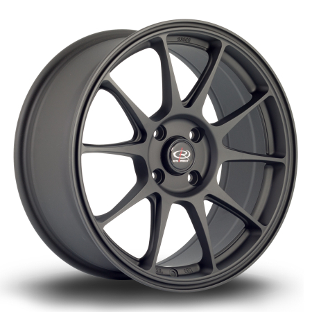 Rota Titan 17x7.5&quot; 4x108 ET40 FBlack2 wheels TITA7517B1P40PCFB20730