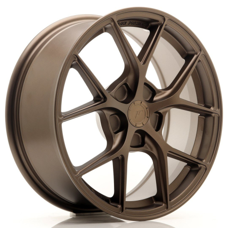 JR Wheels SL01 17x7 ET20-40 5H BLANK Matt Bronze SL011770F15X2072MBZ