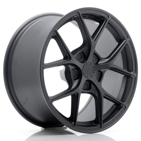 JR Wheels SL01 17x9 ET20-50 5H BLANK Matt Gun Metal SL011790F15X2072MGM