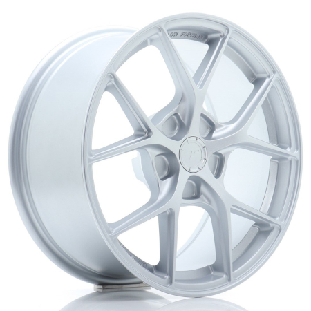 JR Wheels SL01 17x9 ET20-50 5H BLANK Matt Silver SL011790F15X2072MS