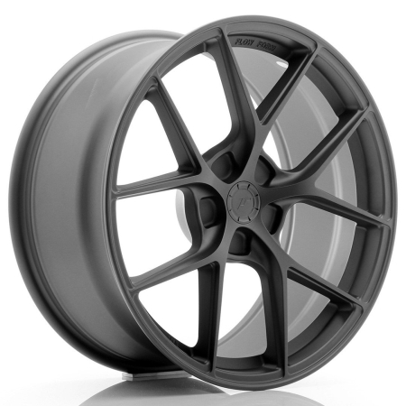 JR Wheels SL01 19x8 ET40 5H BLANK Matt Gun Metal SL011980F15X4072MGM