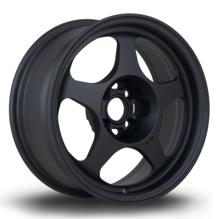 Rota Slip S1 15x6.5&quot; 4x95.25 ET7 FBlack2 wheels SLIP6515Y1P07PCFB20567