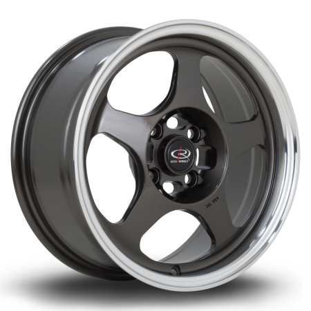 Rota Slip 15x7&quot; 4x100 ET40 RLGunmetal wheels SLIP7015C1P40RLGM0671