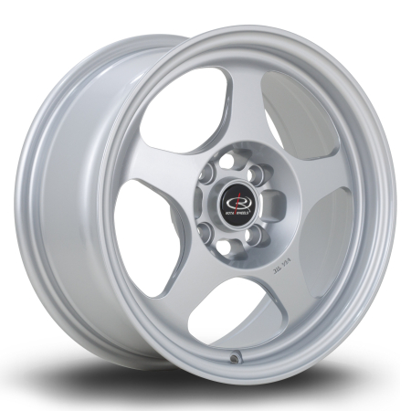 Rota Slip 15x7&quot; 4x100 ET28 Silver wheels SLIP7015C1P28PCPS0671