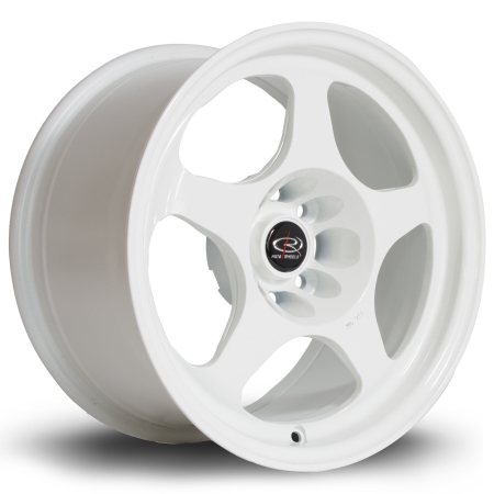 Rota Slip 15x8&quot; 4x100 ET20 White wheels SLIP8015C1P20PCWH0671